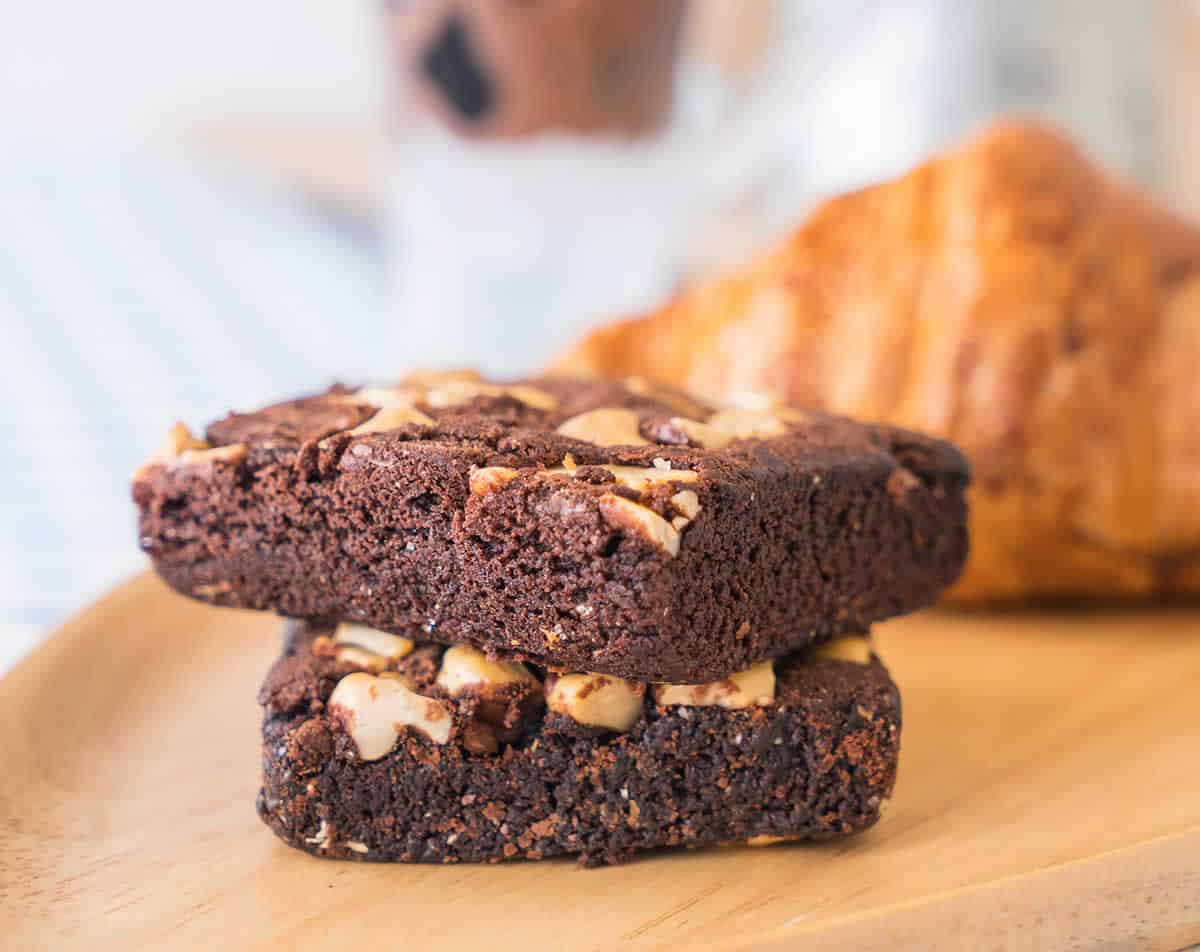 Brownies moelleux au chocolat et noix