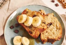 Cake Banane Noix et Chocolat