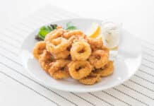 Calmars frits
