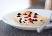 Clafoutis aux framboises facile