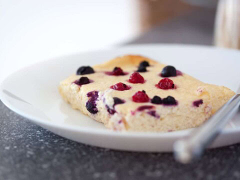 Clafoutis aux framboises facile
