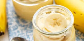 Crème Banane Pour Votre Dessert