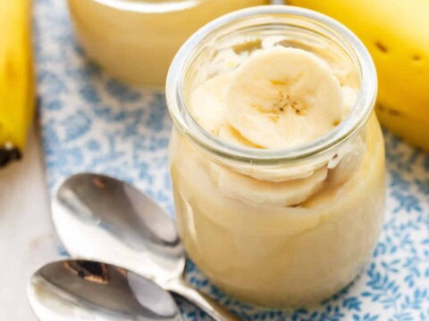 Crème Banane Pour Votre Dessert