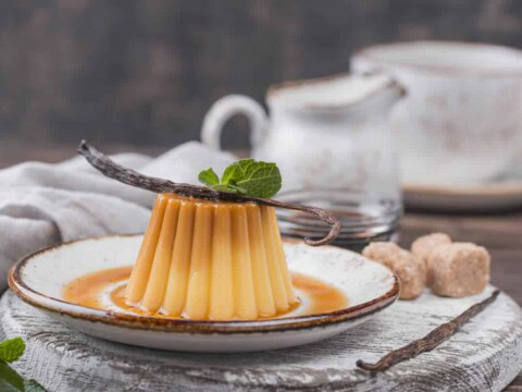 Flan au caramel fait maison