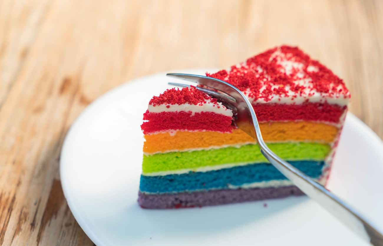 Gâteau Arc en ciel ou Rainbow Cake