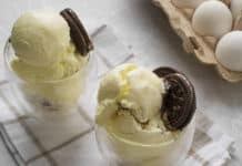 Glace crémeuse onctueuse à la vanille