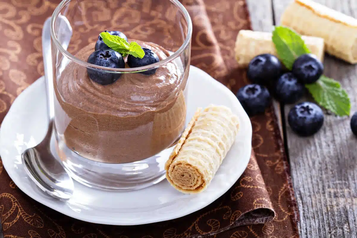Mousse au chocolat traditionnelle