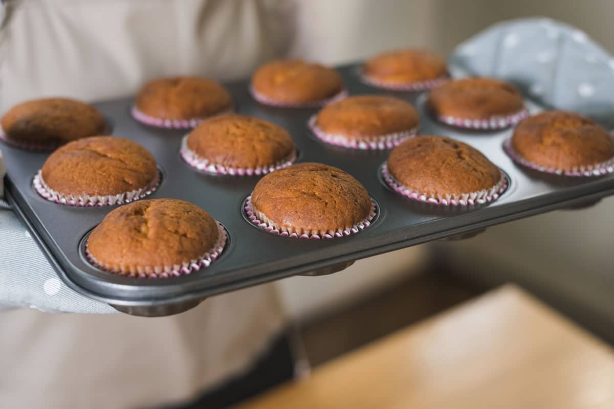 Petits gâteaux moelleux à la vanille