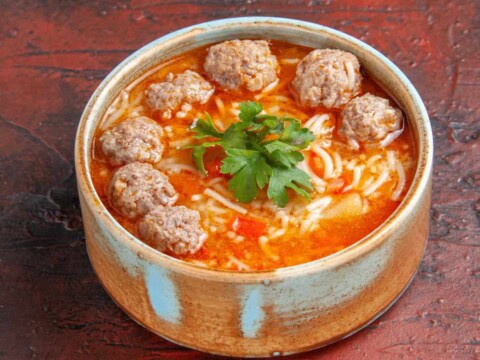 Soupe de vermicelles rapide