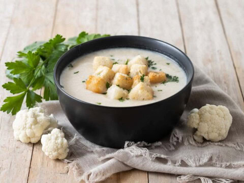 Velouté de chou- fleur facile
