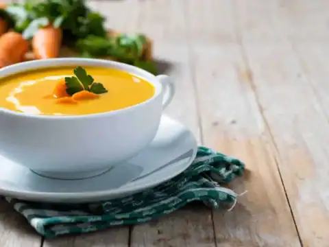 soupe veloutée à la carotte