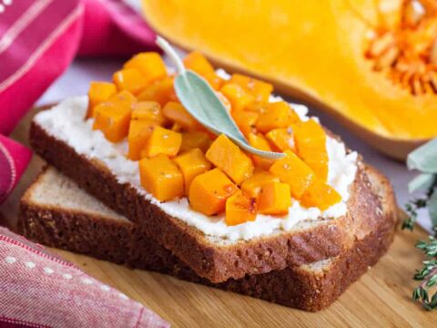 Comment faire des cubes de butternut caramélisés