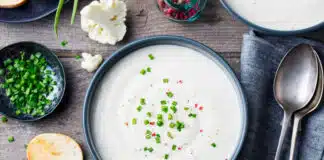 Comment faire la soupe chou fleur à la crème