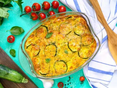 Gratin de courgettes simple et rapide