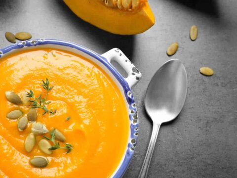 Potage potiron pommes de terre au thermomix