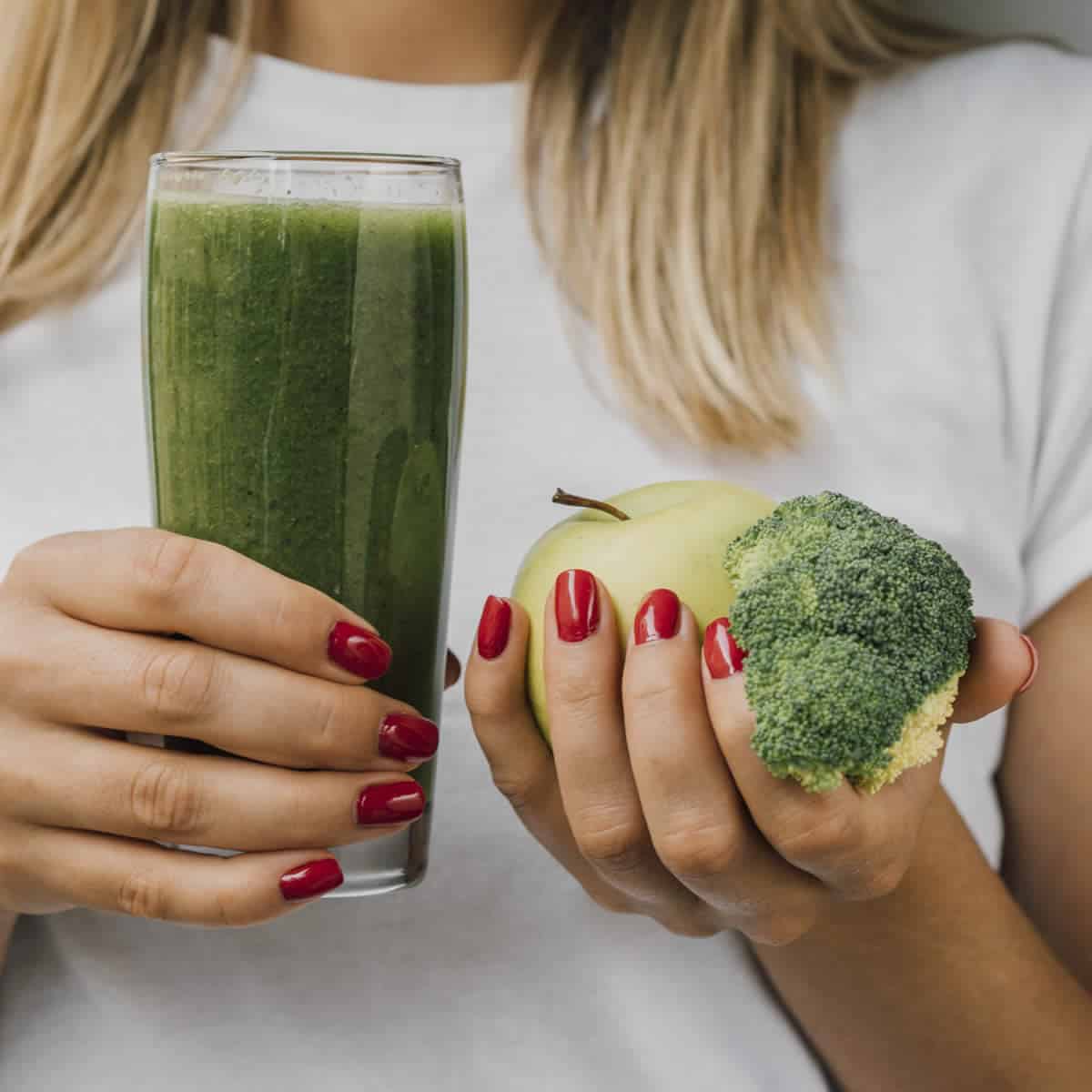 Smoothie de brocoli et pomme