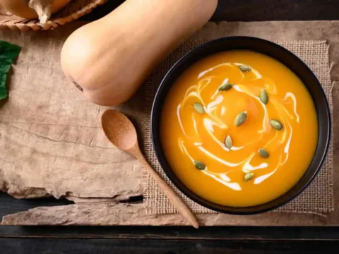 Soupe butternut et patate douce