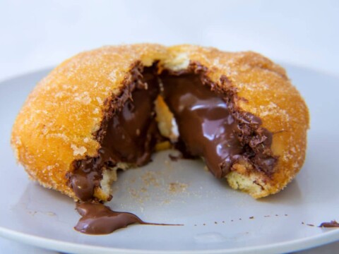 Beignets au Nutella