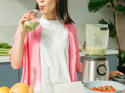 Smoothie pomme banane kiwi