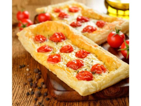 Tarte aux tomates cerises