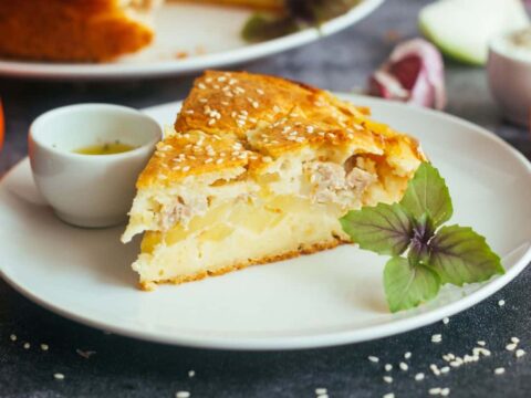 Tourte au poulet pomme de terre