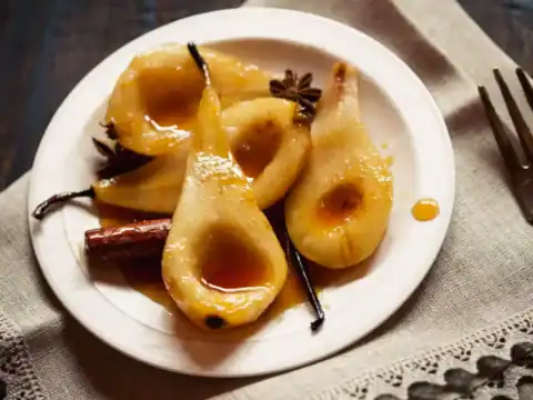 poires cuites au four