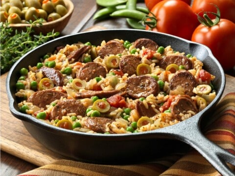 Recette risotto chorizo