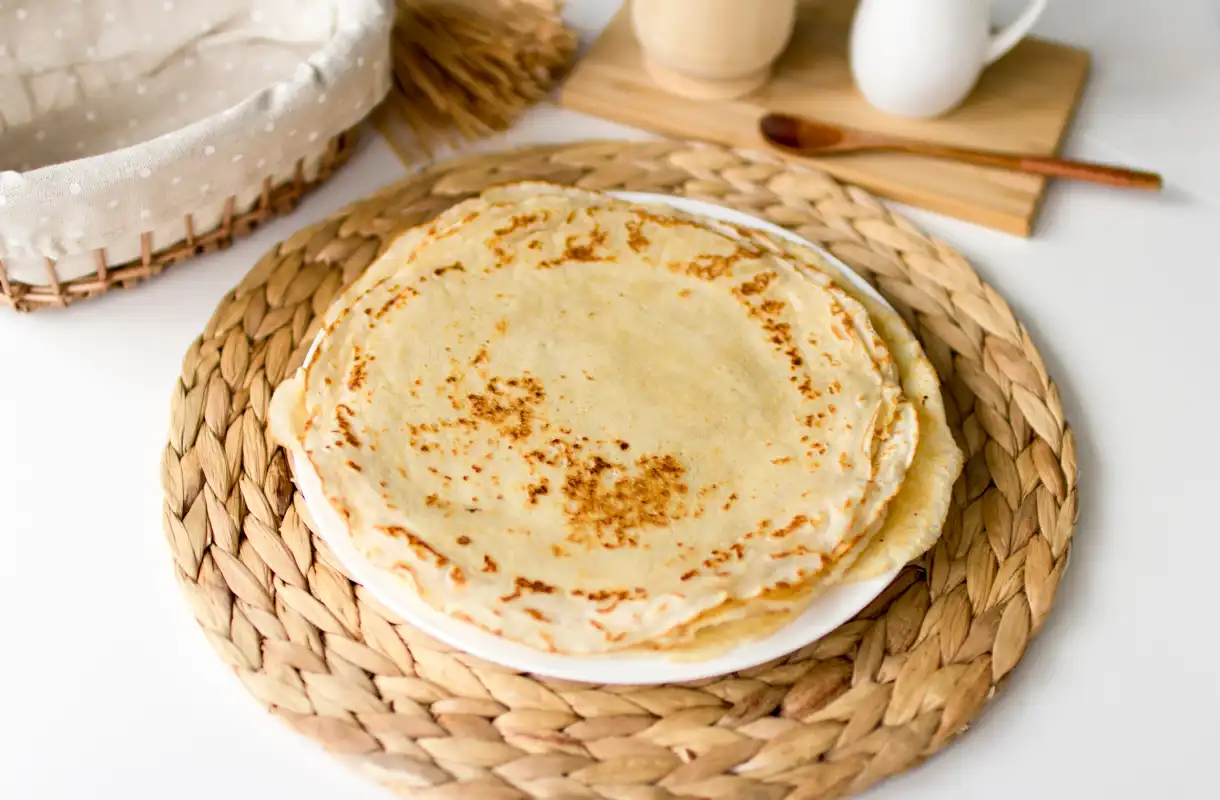 Crepes avec 2 oeufs pour 6 personnes