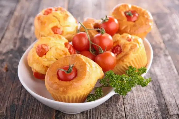 Muffins tomates cerises
