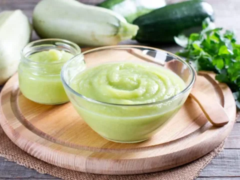Purée courgette thermomix