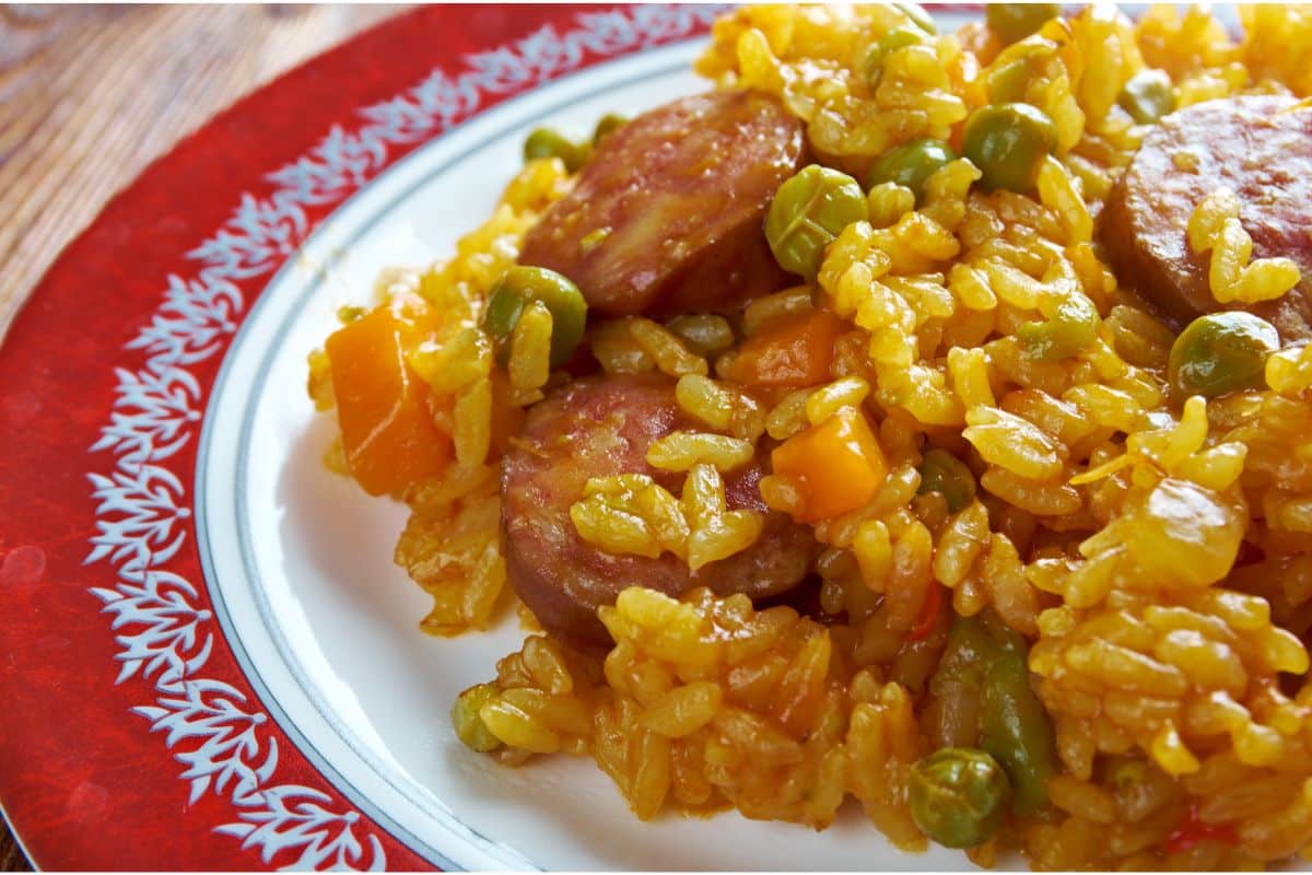 risotto poulet chorizo