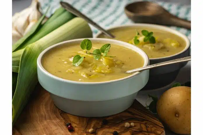 Soupe poireaux pomme de terre thermomix