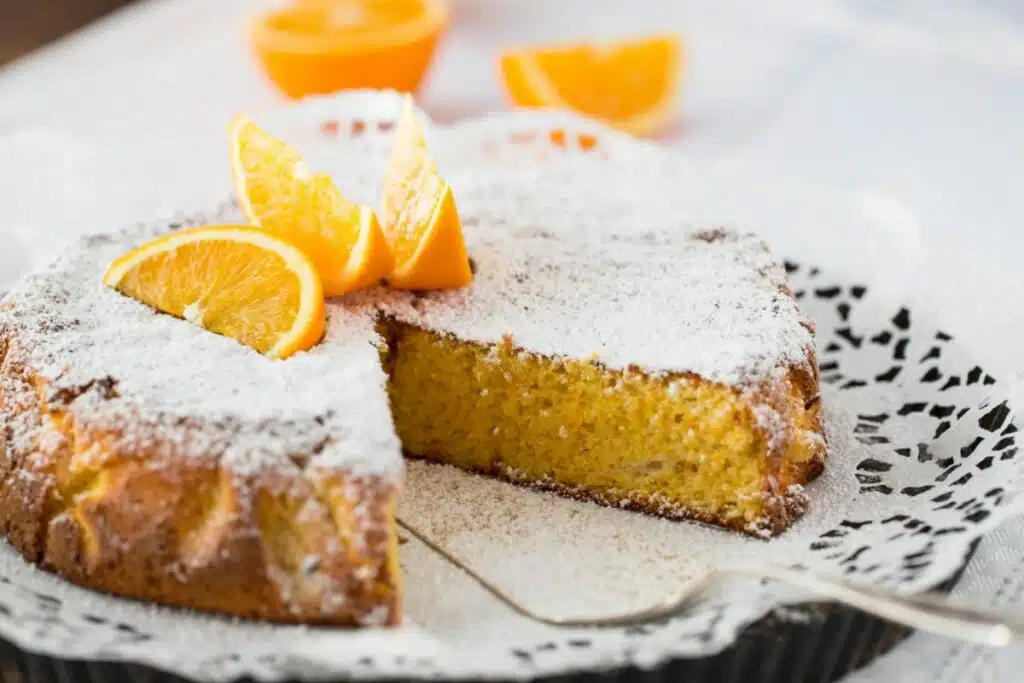 Cake à l'Orange et aux Amandes
