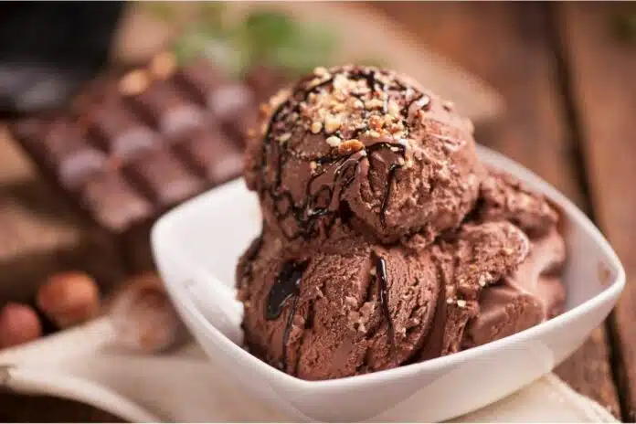 Crème Glacée au Chocolat