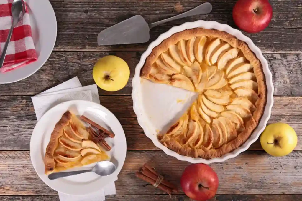la tarte aux pommes