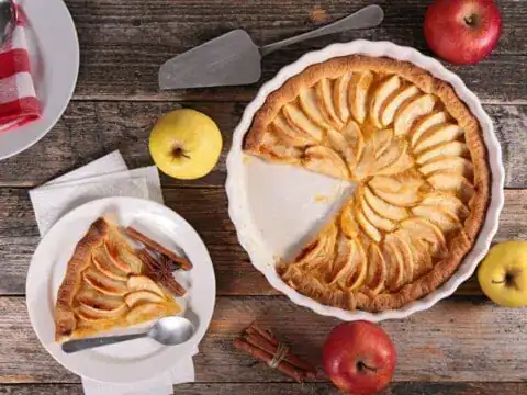 la tarte aux pommes