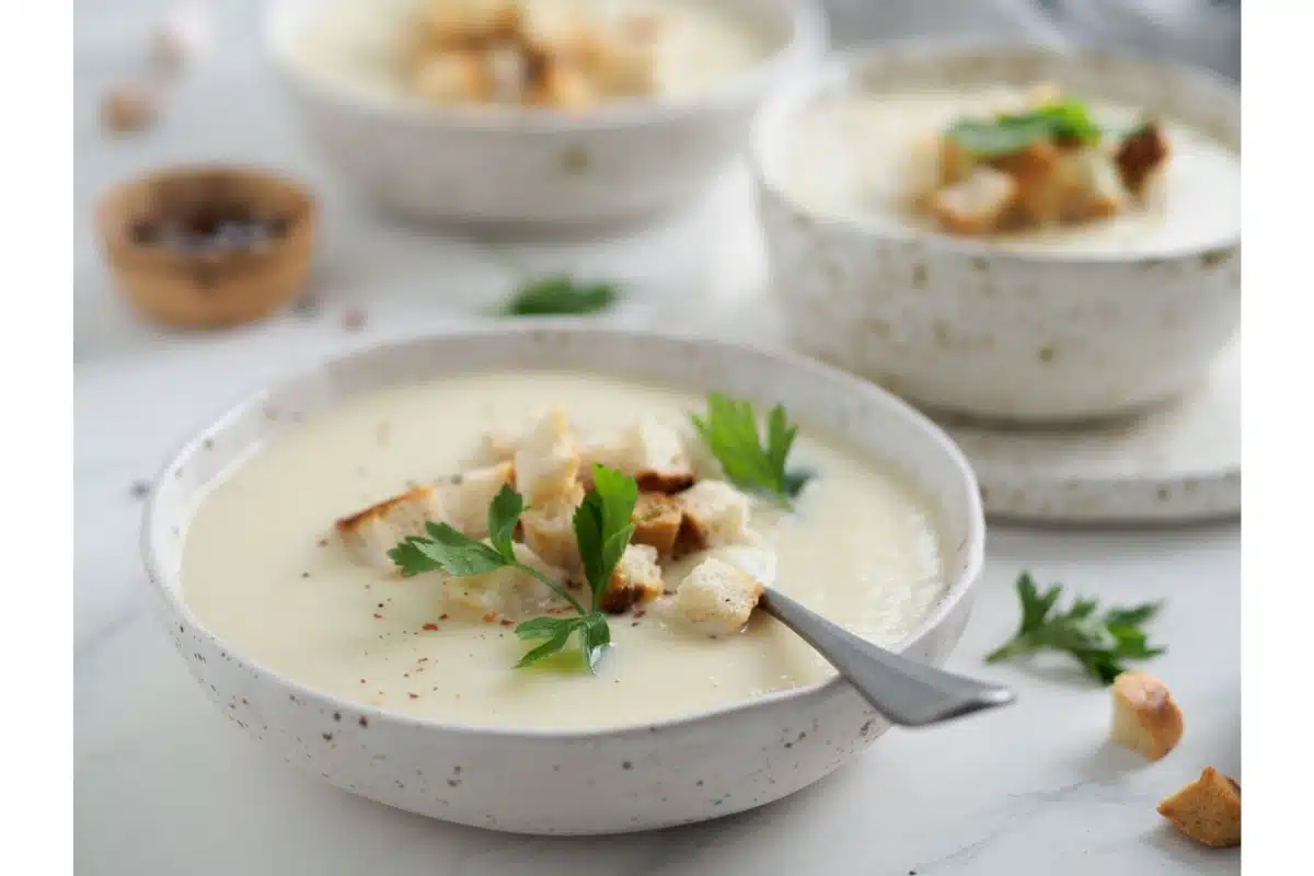 Soupe chou-fleur crémeuse