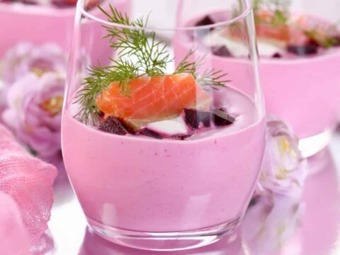 Verrines Betterave et Mascarpone