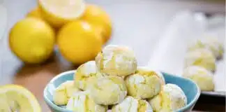 Biscuits Craquelés au Citron