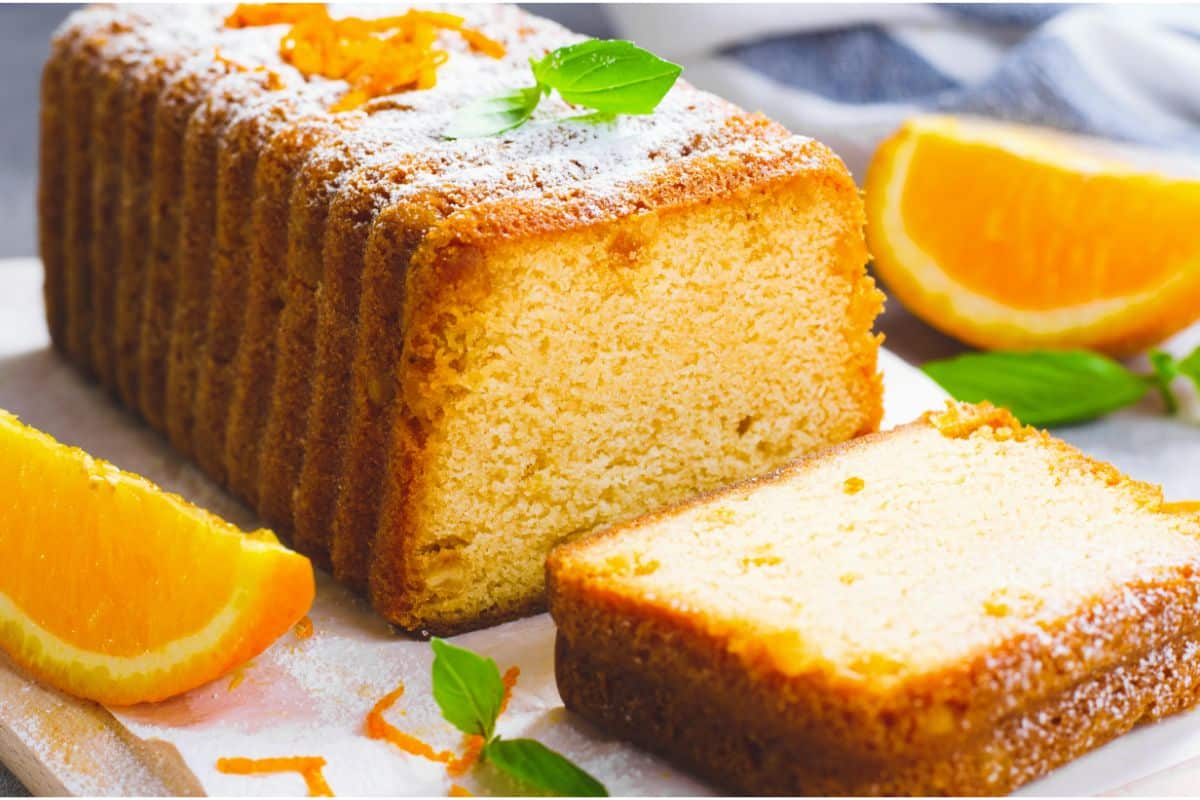 Cake moelleux à l'orange