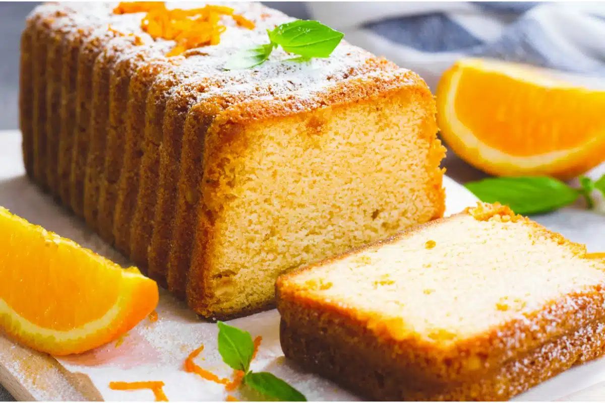 Cake moelleux à l'orange