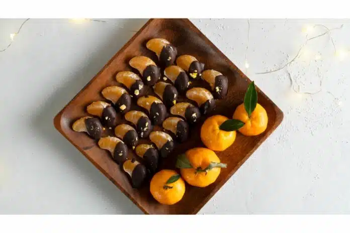 Mandarine Au Chocolat Noir
