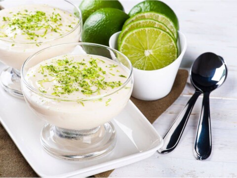 Mousse au Mascarpone et Citron Vert