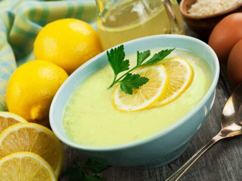 Soupe Grecque au Citron