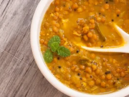 Soupe de Lentilles au Curry au Cookeo