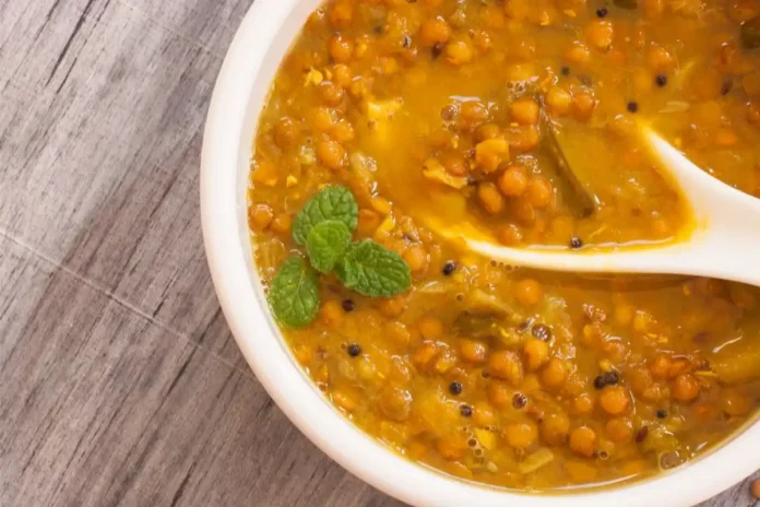 Soupe de Lentilles au Curry au Cookeo
