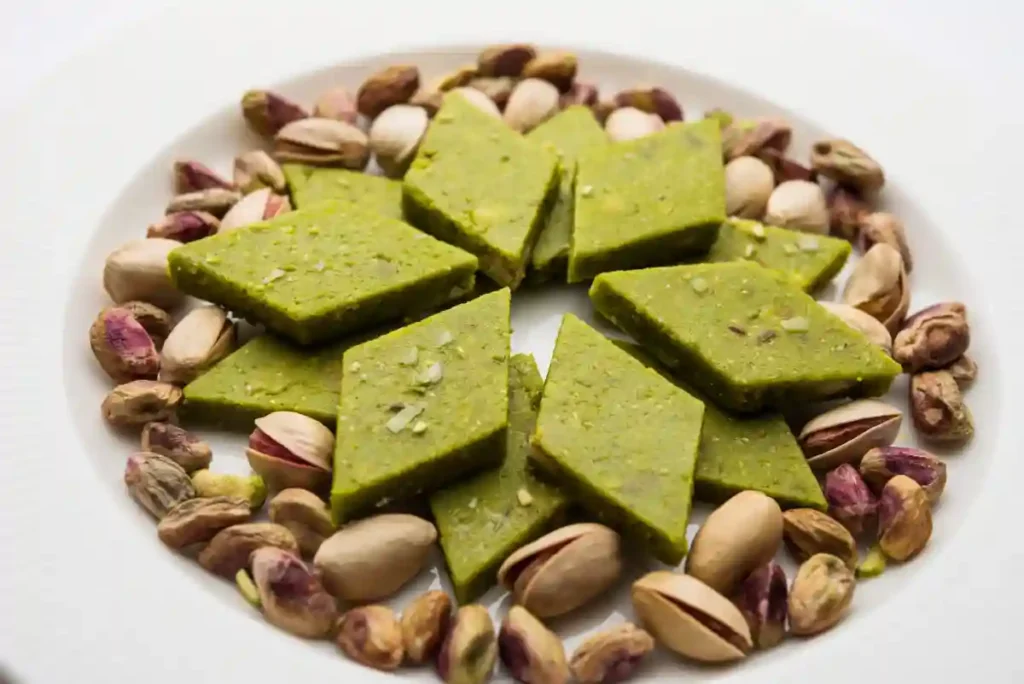Burfi aux Pistaches