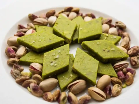 Burfi aux Pistaches