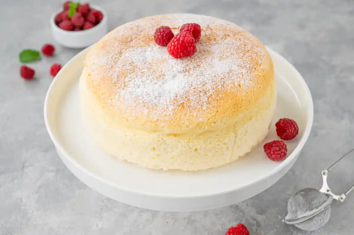 Cheesecake japonais