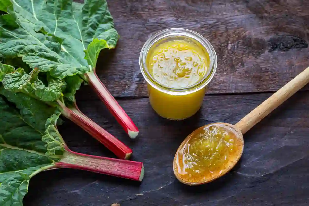 Confiture de Rhubarbe Maison